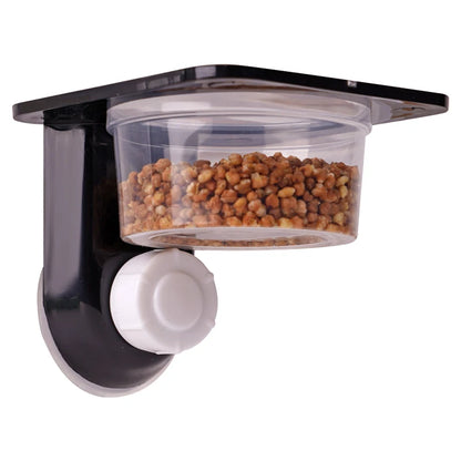 Reptiles & Amphibians Lizard Gecko Suction Cup Feed Bowls Food Container with Bowl for Reptile Food and Water Feeding