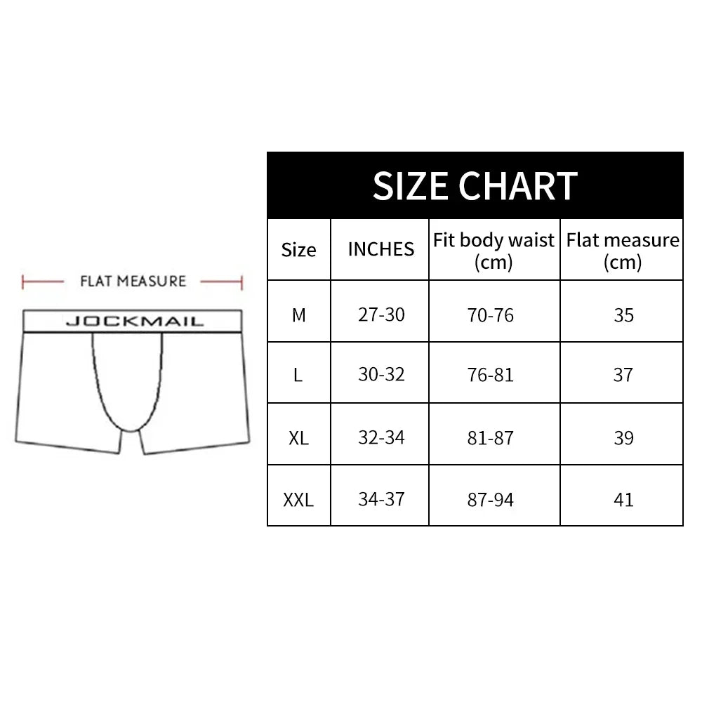 JOCKMAIL Men LowRise Anga Hombre Sexy Underwear Briefs Gay Penis Pouch Wonderjock Bikini Underwear Man Jockstrap Thong Lingerie