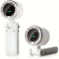 Mini Fan Portable Handheld Fan 5 Speed Wind Speed LED Display Outdoor Foldable/neck Hanging Brushless Silent Fan 2400mah