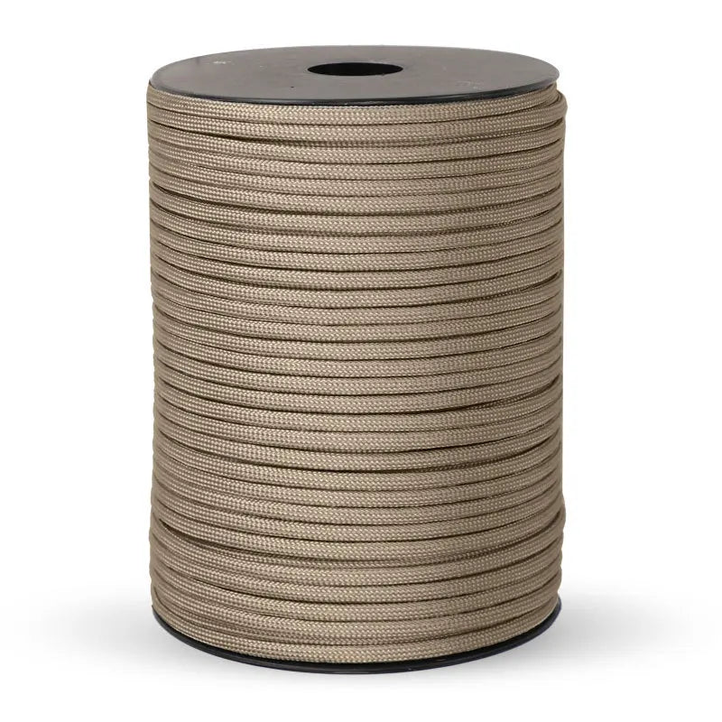 100M/50M 550 Military Standard 9-Core Paracord Rope 4mm Outdoor Parachute Cord Survival Umbrella Tent Lanyard Strap