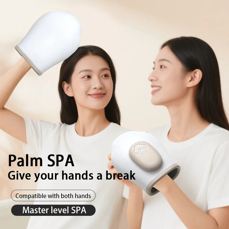 Hand Massager with Airbag Compression Finger Wrist Palm Massage Machine Vibration Glove for Hand Muscle Relax Gift for Men Women