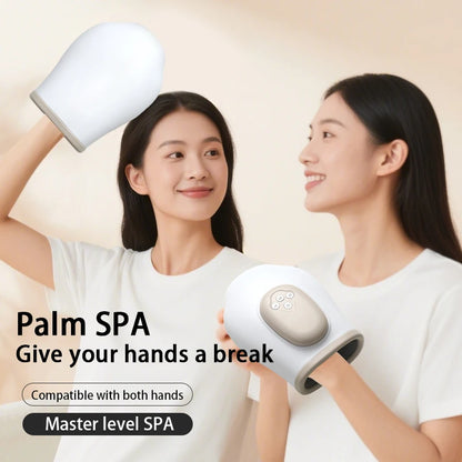 Hand Massager with Airbag Compression Finger Wrist Palm Massage Machine Vibration Glove for Hand Muscle Relax Gift for Men Women
