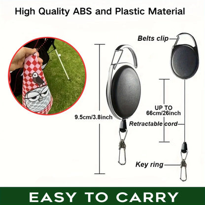 New Style Premium Golf Towel Double Sided Print Golf Accessories Super Absorbent Quick Dry for Quick Cleaning Perfect for Golf