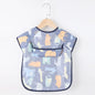 Baby Girls Apron Bibs Toddler Long Sleeve Scarf Waterproof Art Smock Feeding Bib Infant Boys Girls Kids Burp Cloth Bandana