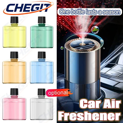 5 Modes Adjustable Smart Car Air Freshener Car Smell Air Freshener Automatic Car Scent Starry Sky Ceiling Ambient Light