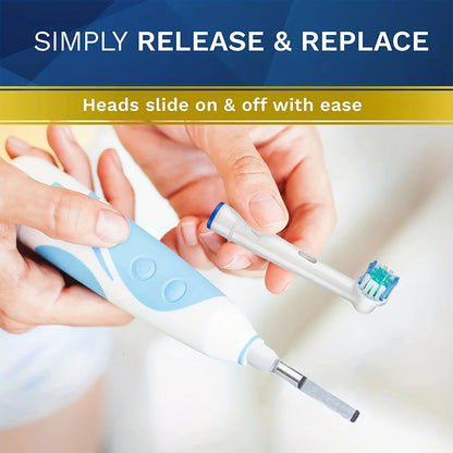 4/12/16/20 Pcs Replacement Toothbrush Heads Compatible with Oral-B Braun Professional Electric Toothbrush Heads Brush Heads