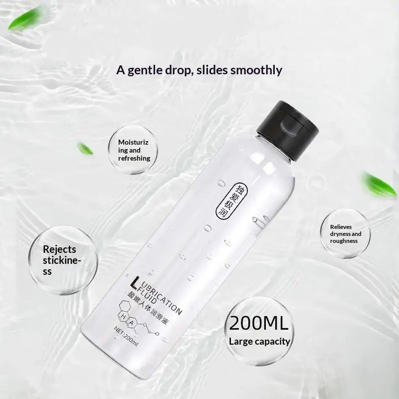 200ML Water Based Lubricant Safe Vaginal Anal Wash Free Long Lasting Lube For Couples Adult Erotic ToolsDesert Bling