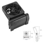 Fish Tank Cooling Fan Timing Adjustable Wind Speed Cooling Fan Fish Tank Cooler Glass Thickness ≤12mm Aquarium Accessories