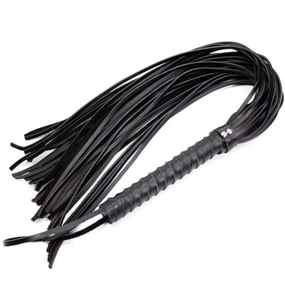 Genuine Leather Horse Whip, Flogger, Jump Bat | 68cm Long Dressage Training Whip for Equestrians | with Decorative Tassel and No