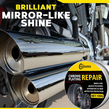 100g Universal Alloy Wheel Repair Kit, Rim Scratch and Wear Repair Paste with Oxidation Protection and Polishing Cream