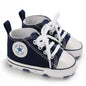 Print Star Sports Baby Canvas Classic Sneakers Newborn Baby Boys Girls First Walkers Shoes Infant Toddler Anti-slip Baby Shoes