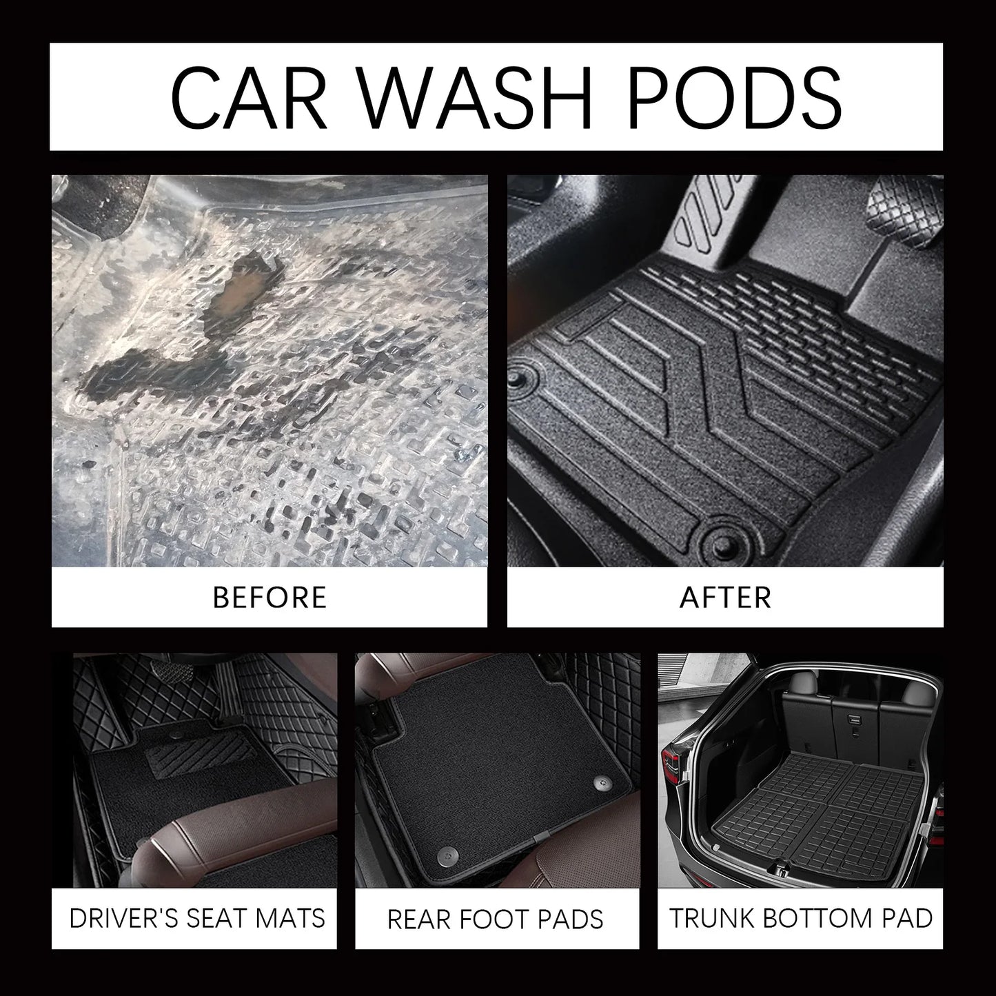 Car Rubber Care Agent–Anti-Aging, Repairs,Restores Black Luster,Resists High & Low Temperatures,Gentle Formula,Non-Corrosive