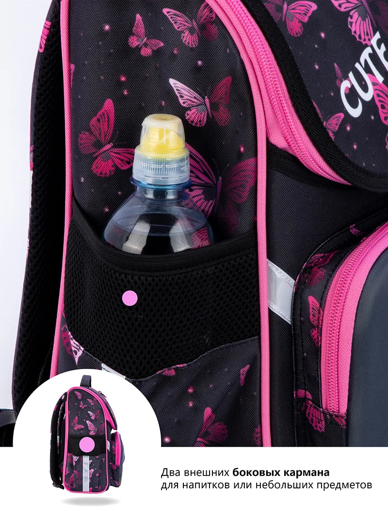 Girls School Backpack Orthopedic Cartoon Children Primary School Students Bags Kids Satchels feminina Bookbag 7-9 Years mochilas
