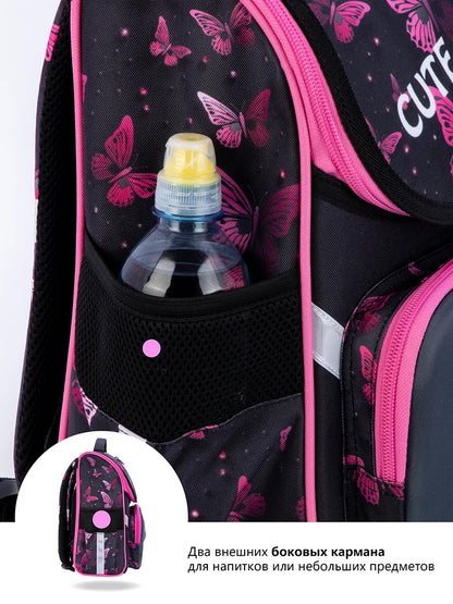 Girls School Backpack Orthopedic Cartoon Children Primary School Students Bags Kids Satchels feminina Bookbag 7-9 Years mochilas