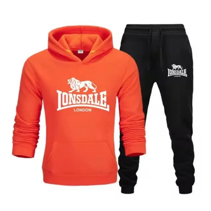 Animal Leopard 2025 Spring Autumn high-quality casual men s sportswear set printed men s hoodie two-piece set sweatshirt