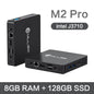 Mini PC MLLSE M2 Pro, processor Intel J3710, 8 GB RAM, ROM Go, Wi-Fi 5, BT 4.2, Windows 10 miniature desk computer