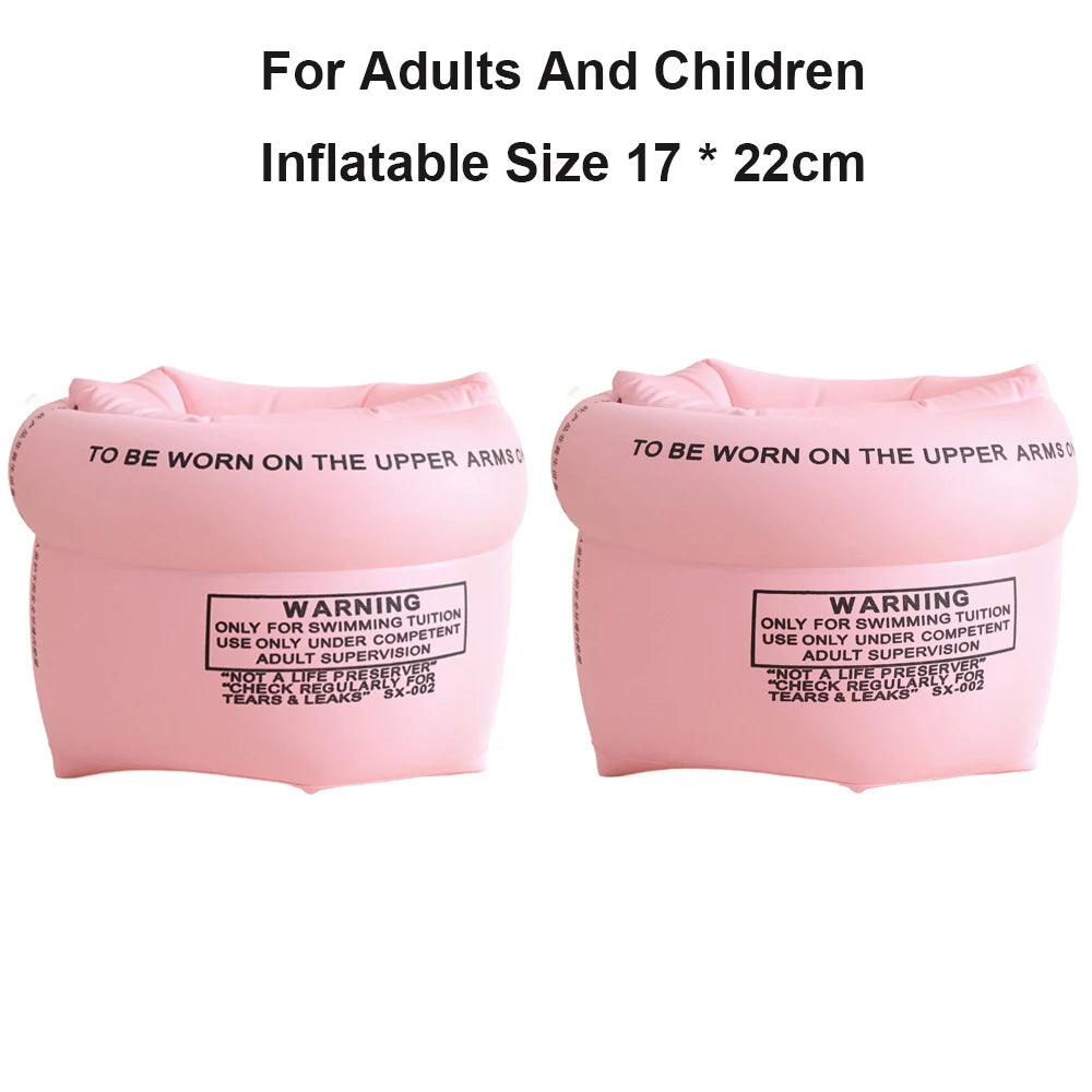 1Pcs Inflatable Pool Float Swim Arm Ring Swim Tube Swim Accessory Summer Water Sports Inflatable Buoyancy Armbands ﻿