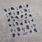 1pcs 5D Star Moon Nail Stickers Kawaii Pink Retro Bronzing Nail Art Sticker Decorations Decals DIY Adhesive Slider Accessories