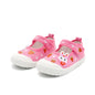 JGSHOWKITO Girls Canvas Shoes Soft Sports Shoes Kids Running Sneakers Candy  With Cartoon Rabbit Carrots Prints Children