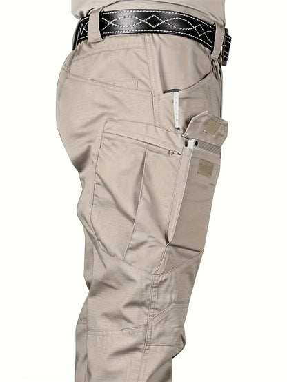 Tactical Cargo Pants Men Outdoor Waterproof SWAT Combat Military Camouflage Trousers Casual Multi Pocket Male Work Joggers