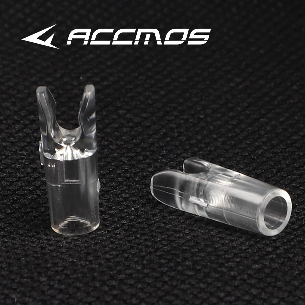 60pcs DIY Plastic Arrow Pin Nocks Size L And Size S For ID4.2mm ID6.2mm 3.2mm  Arrow Shaft Archery Accessory