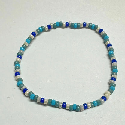 3mm Bohemian ladies beaded bracelet color mix and match fashionable versatile bracelet jewelry