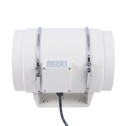 220V Exhaust Fan Silent Duct Ventilation Fan 2600RPM Duct Fan Pipe Extractor for Kitchen Bathroom Toilet (HF-100/HF-150/HF-200)