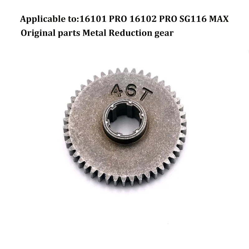 16101 PRO 16102 PRO SG116 MAX PRO RC Car 1:16 Blue Upgraded Metal Spare Parts Model 4WD/ Original Spare Parts Drive Shaft Gear