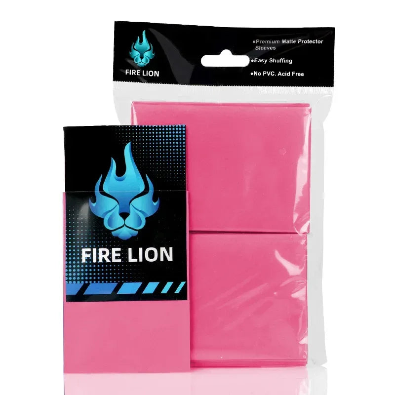 100pcs 66x91mm Card Sleeves For Trading Cards, Matte Card Sleeves Deck Card Protectors, Soft Sleeves For Standard Cards