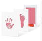 Baby Handprint Footprint Ink Pads Newborn Pet Cat Dog Paw Prints Keepsakes Safe Non-toxic No-Touch Skin Inkless Inkpad