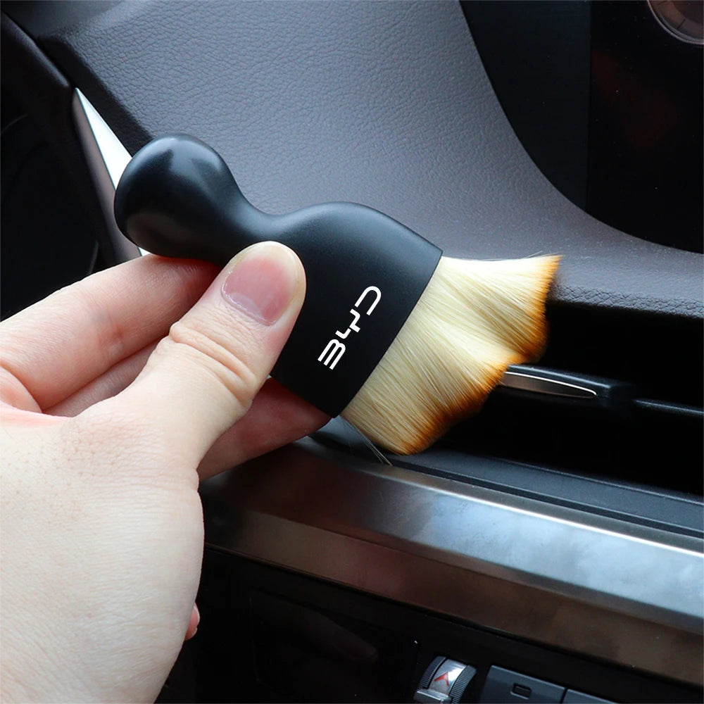 Auto Interior Dust Removal Soft Brush Car Cleaning Sweeping Brush Fit BYD Han EV Tang DM-i Qin Song Seal U Sealion 7 G5 I3