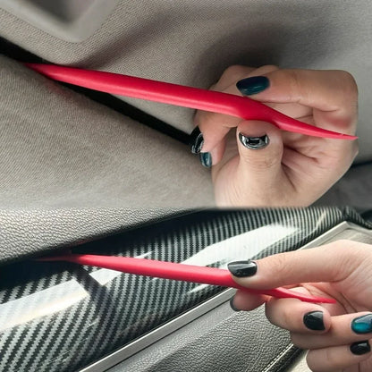 Scraper Blades Car Vinyl Wrap Tools Squeegee Rubber Seals Auto Detailing Supplie Scraper for PPF Installation Edge Pressing Gaps