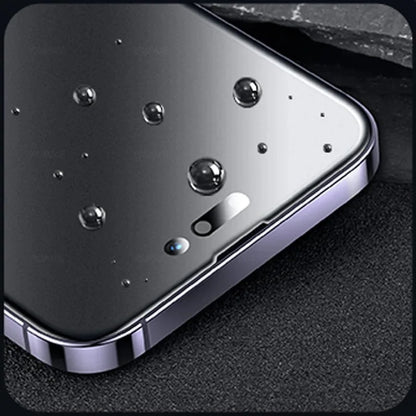 1-3Pcs Anti Fingerprint Frosted Matte Screen Protector for iPhone X XS 11 12 13 Mini 14 15 16 17 Air Pro Max Plus Tempered Glass