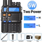 1/2PCS Baofeng UV 5R 5W 8W Walkie Talkie Portable Ham CB Radio Dual Band VHF UHF FM Transceiver Two Way Radio UV82 S9 K5 Plus