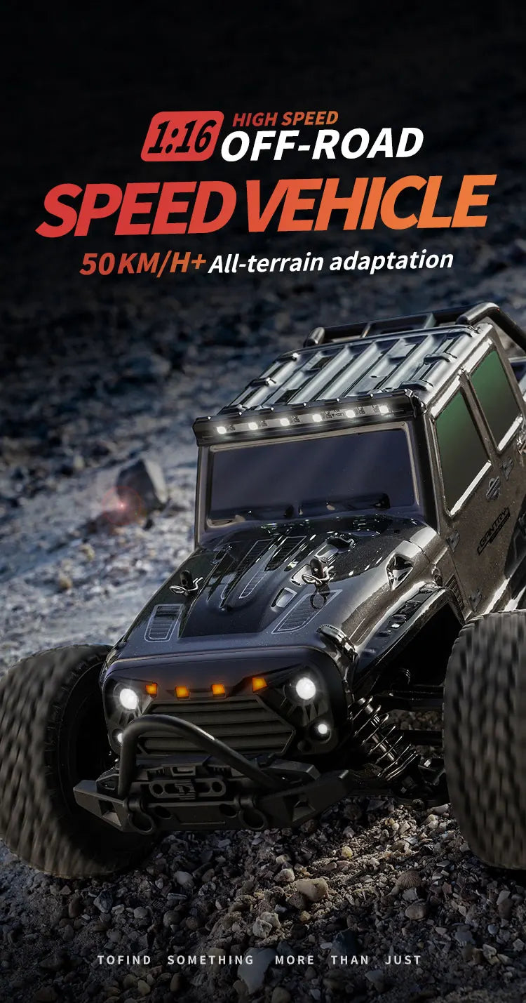ZWN 1:16 70KM/H Or 50KM/H 4WD RC Car With LED Remote Control Cars High Speed Drift Monster Truck for Kids vs Wltoys 144001 Toys