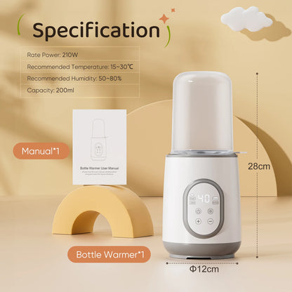 Baby Bottle Warmer Sterilizer Multifunction Breast Milk Warmer Accurate Temperature Control Baby Bottle Heater Baby Newborn Item