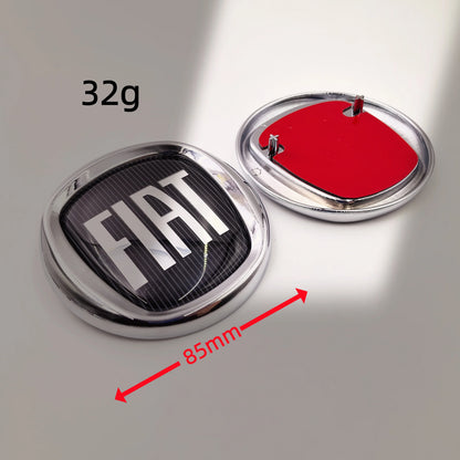 8.5/9.5/10/12cm 85/95/100/120mm car Emblem for FIAT Car Hood Front Rear Badge 2/3/4-Pin Emblem