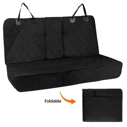 Dog Car Seat Cover, Pet Travel Carrier Mattress, Dog Car Seat Protector with Center Seat Armrest for Car Back Seat Incl Side Protection, Dog Car Blanket, Back Seat Protection