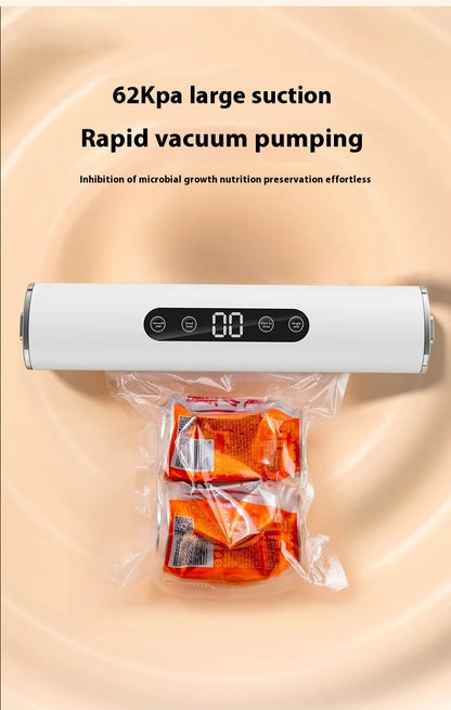 HOMEFISH Professional Vacuum Sealer for Food Vacuumor for Products Kitchen Sealing Machine Cuisine Packaging Plastic Bag Sealant