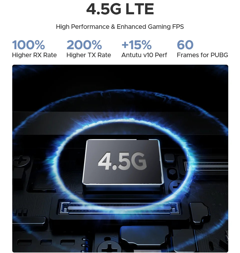 DOOGEE Blade10 Ultra Energy Rugged Phone Gemini AI 10.7mm Ultra-thin 6150mAh Battery Android 15 Widevine L1 Smartphone NFC