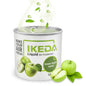 IKEDA 120g Green Apple Scent Liquid Air Freshener, Long Lasting Fruity Fragrance, Powerful Odor Eliminator for Car Home Office,