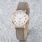 Fashion Women Watches Casual Arabic Dial Ladies Leather Band Quartz Watch Reloj Mujer Girls Clock Gift