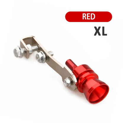 Universal Car Exhaust Pipe Oversized Turbo Whistle Car Refitting Turbo Whistle Exhaust Pipe Sound Tail Muffler