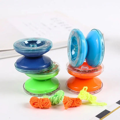Hot Shaped 1A Yoyo Toy Beginner Brainstorming Developmental Nostalgia Plastic Floor Stall Children