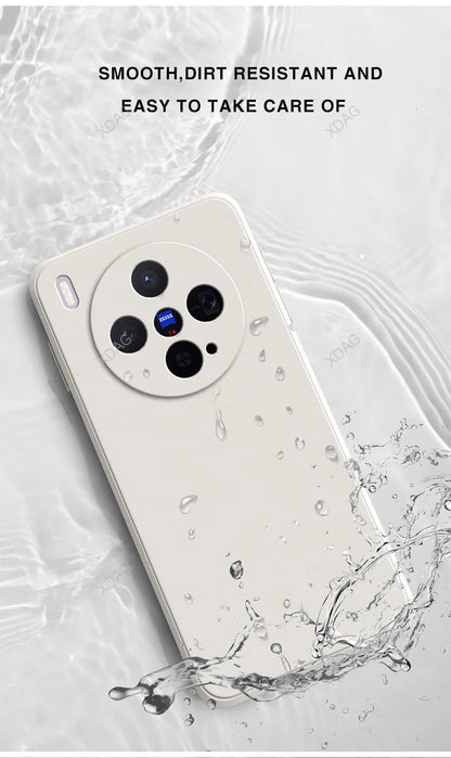 Soft Silicone Classic Case for VIVO X300 5G X300 Pro 5G Original Square Liquid Camera Protection High Qualtiy X300Pro Back Cover
