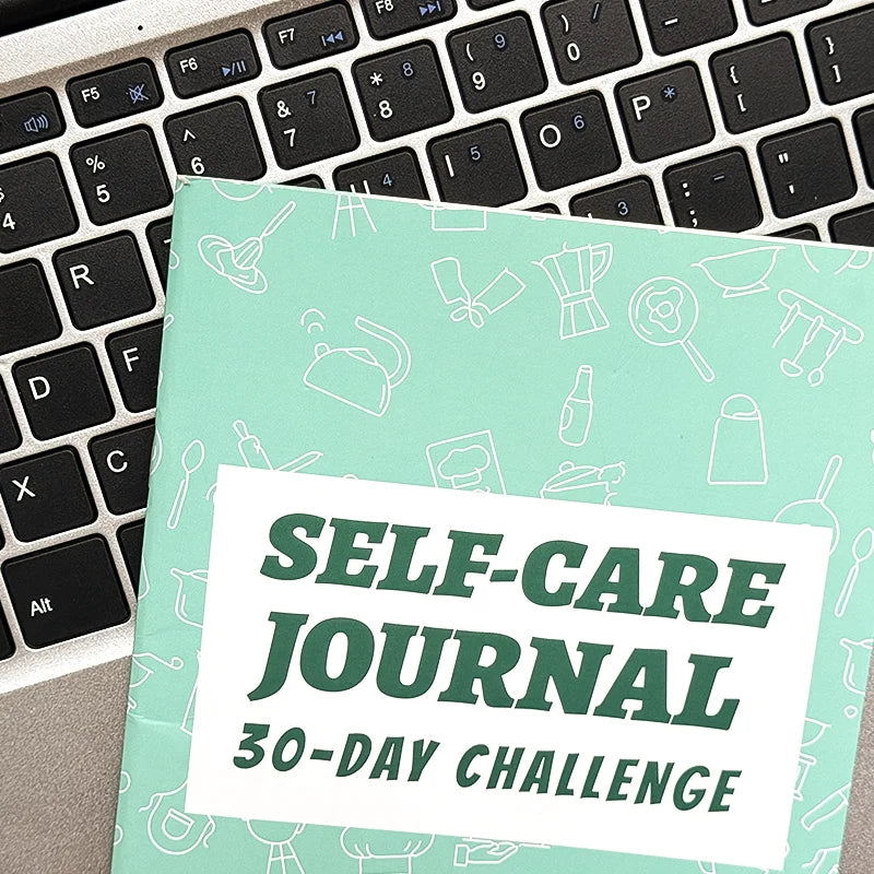 Mr Paper 36 Pages Self Care 30 Day Challenge Planner Notebook Journal Schedule Organiser for Office, School and Study Stationery