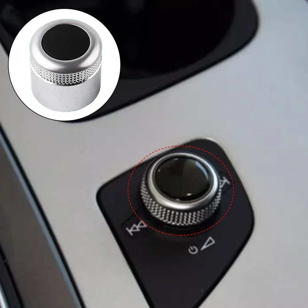 For Audi A6 C6 S6 Allroad Q7 A8 S8 Multimedia MMI Volume Knob Rotary Button Switch Setting Navigation Main Menu Switch Cover