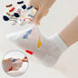 5 Pairs 1 To 12 Years Children's Socks 2026 Spring Summer Baby Boys Girls Cotton Mesh Breathable Thin Soft Cute Socks Kids Socks