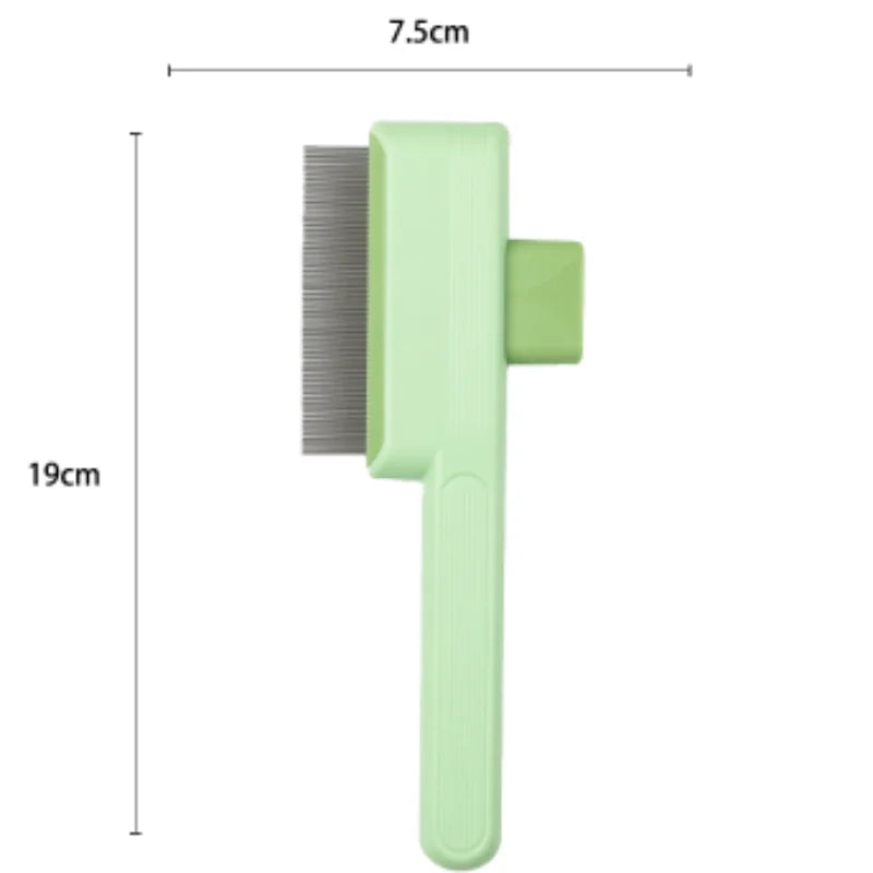 Self-Cleaning One-Button Dog Comb Pet Hair Remover Cat Brush Massage Grooming Combs for Dogs And Pets