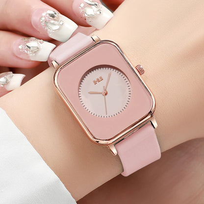 Fashion Rectangle Women Watches Casual Silicone Band Sports Watch Reloj Mujer Girls Clock Gift